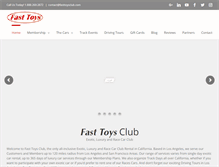 Tablet Screenshot of fasttoysclub.com